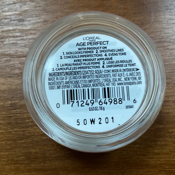 L’Oréal Paris Age Perfect 4-in-1 Tinted Balm 10 Fair 18g/0.63oz  New - Picture 4 of 5